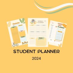 Student Planner Printable, Academic Planner, College Student, High School