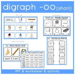 Phonics - Digraph short 'OO'