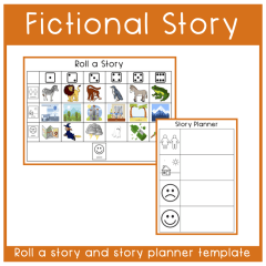 English - Roll a Fictional Story
