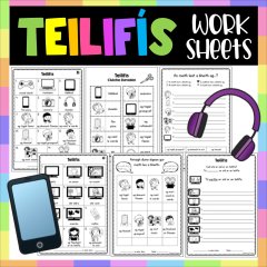 teilifís worksheets cover