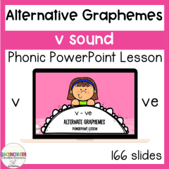 v phoneme powerpoint lesson