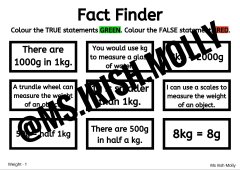 Weight Fact Finder