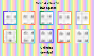 100 square image