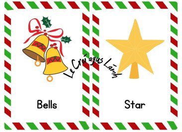 Christmas Vocabulary - Display