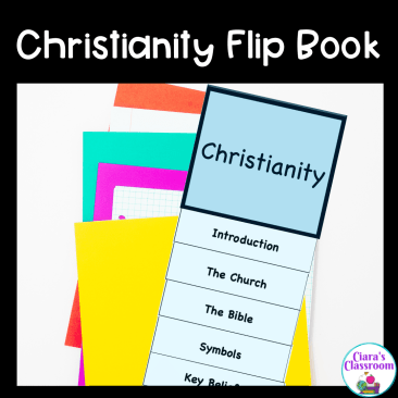 Christianity World Religion Flip Book