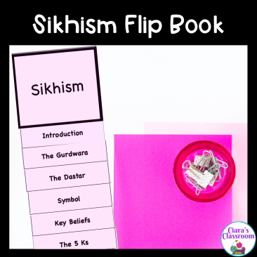 Sikhism World Religion Flip Book