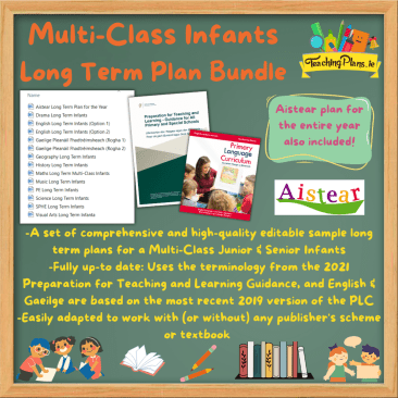 Multi-Class Junior and Senior Infant Long Term Plan Bundle