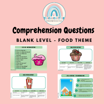 Comprehension Questions - Food Theme