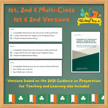 Primary Language Curriculum 1st / 2nd Class Long Term Plans English and Irish - First / Second PLC Plans