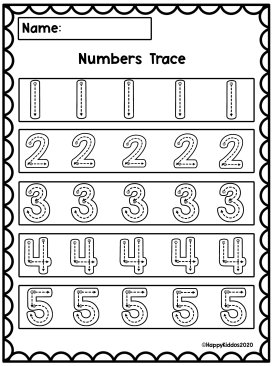 Tracing Numbers 2