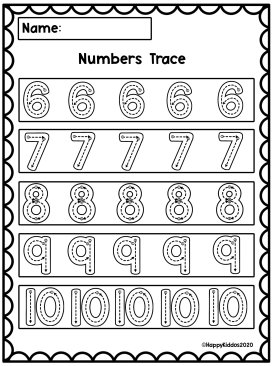 Tracing Numbers 2