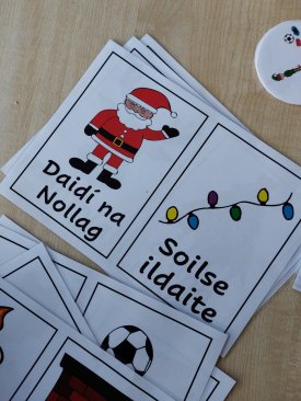 Nollaig (Christmas) - Posers / Flashcards