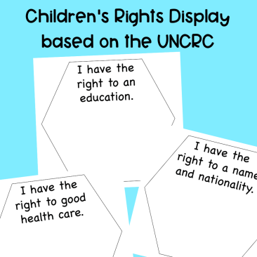 Children's Rights Display