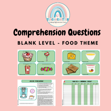 Comprehension Questions - Food Theme