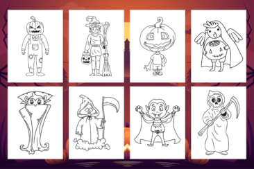 40-Halloween-Coloring-Pages-for-Kids-Graphics-6075763-2-580x386
