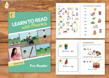 Learn To Read Rapidly With Phonics: Pre Reader Book 2