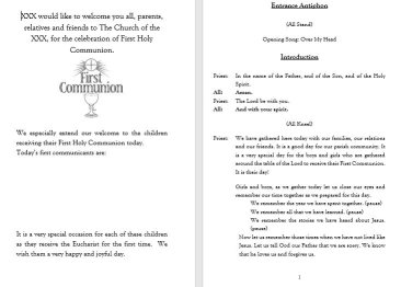First Holy Communion Pack