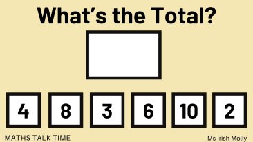 What's the Total? - Ready, Set, Go Maths Games