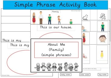 About Me - Family Simple Phrases