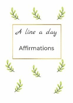 Affirmations - A Line A Day