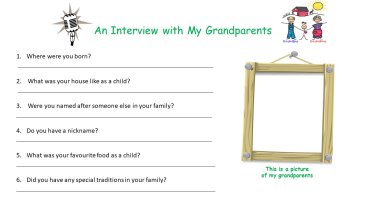 An Interview with My Grandparents