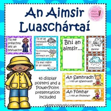 An aimsir Luaschártaí cover