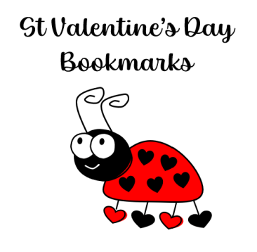 Bookmarks St Valentine's Day Bookmarks