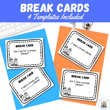 Break Cards (4 Templates)