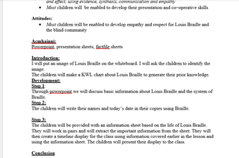 Louis Braille History Lesson Plan and Resources Bundle