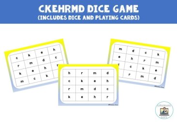 CKEHRMD Phonics Dice Game