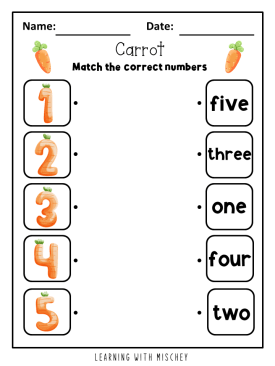 Matching Number (Carrot)