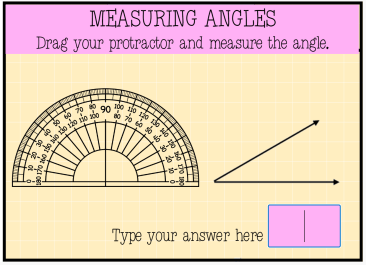 Boom Cards-Measuring Angles Using A Moveable Protractor