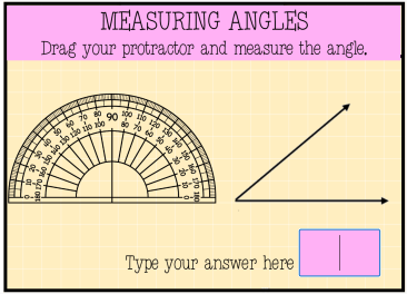 Boom Cards-Measuring Angles Using A Moveable Protractor