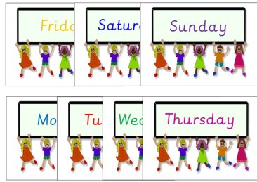 Children Days of the Week