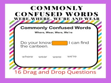 Primary Language Curriculum-Commonly Confused Words