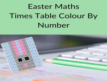 Easter Maths Colour By Number (Bunny)