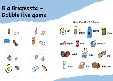 Bia Bricfeasta (Breakfast Food) - Dobble like game