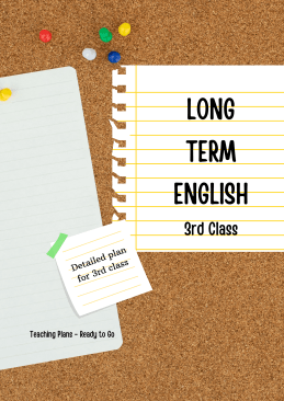3RD CLASS - LONG TERM ENGLISH PLAN