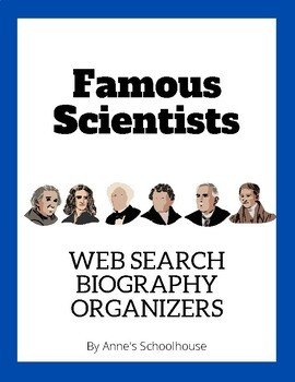 Famous Scientists Web Search Biography Organizers