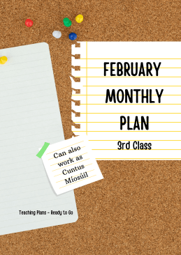 3RD CLASS - DETAILED FEBRUARY MONTHLY PLAN