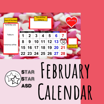 February Calendar cover