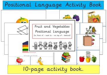 Fruit and Vegetables - Positional Language