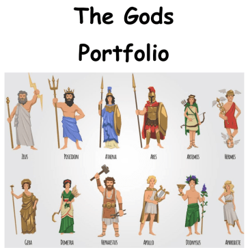 The Greek Gods Portofolio