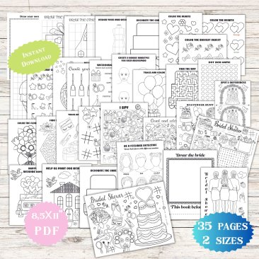 where can i buy bridesmaid dresses near me Bridal Shower Party Games Printable, Bachelorette Party Ideas  Scribbled  LLC