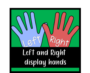 Left and Right hands display