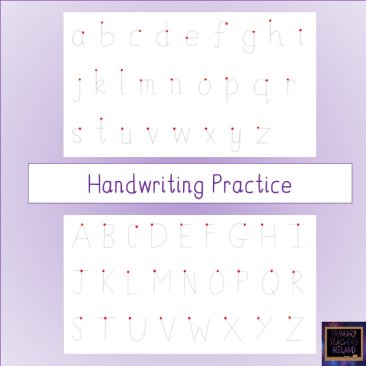 Handwriting Practice Cover
