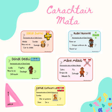 Carachtair Mata/Maths Characters