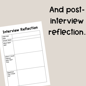 Teacher Interview Workbook