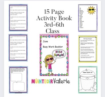 June Activity Booklet 3rd - 6th Class