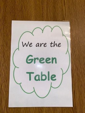 Image green table